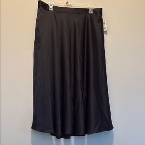 Alfani Black Midi A-line Skirt for Work